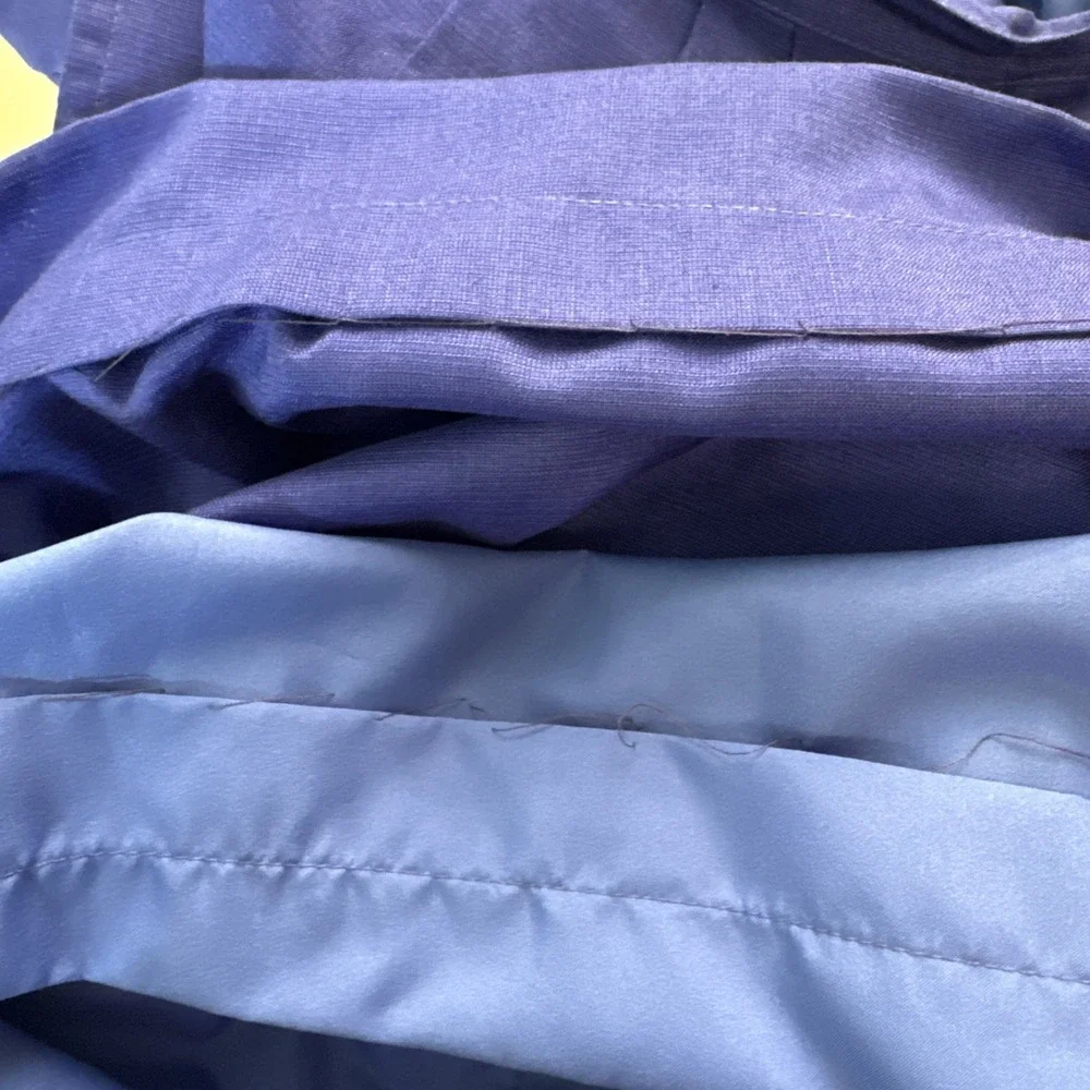 VTG‎ 80s De La Cuesta Royal Blue Power Skirt Suit Set Jacket S Skirt M